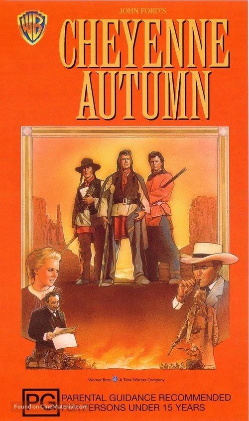 Cheyenne Autumn - Australian VHS movie cover