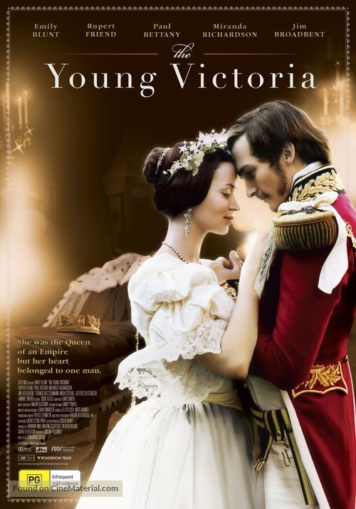 The Young Victoria - Australian Movie Poster