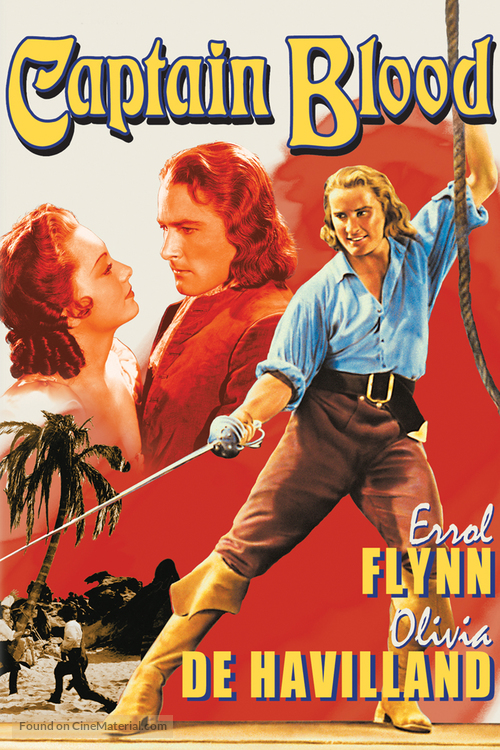 Captain Blood - DVD movie cover