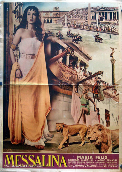 Messalina - Italian Movie Poster