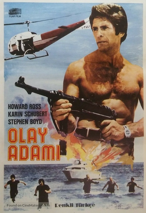 L&#039;uomo che sfid&ograve; l&#039;organizzazione - Turkish Movie Poster