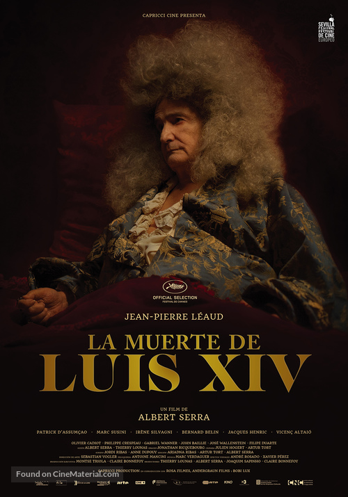 La mort de Louis XIV - Spanish Movie Poster