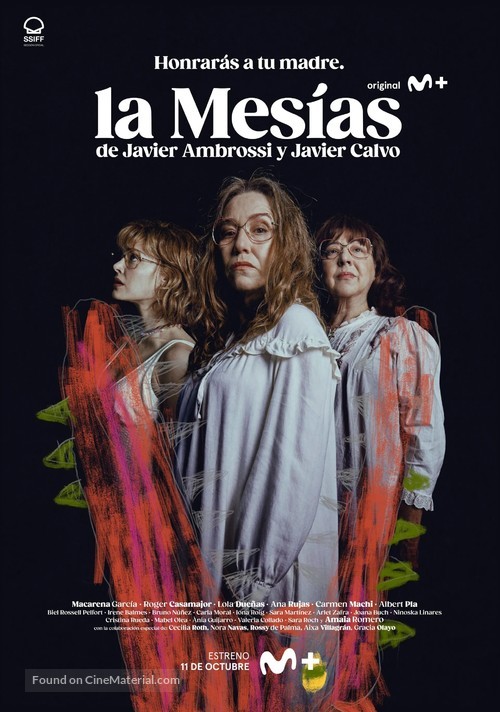 &quot;La Mes&iacute;as&quot; - Spanish Movie Poster