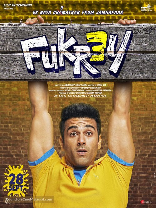 Fukrey 3 - Indian Movie Poster