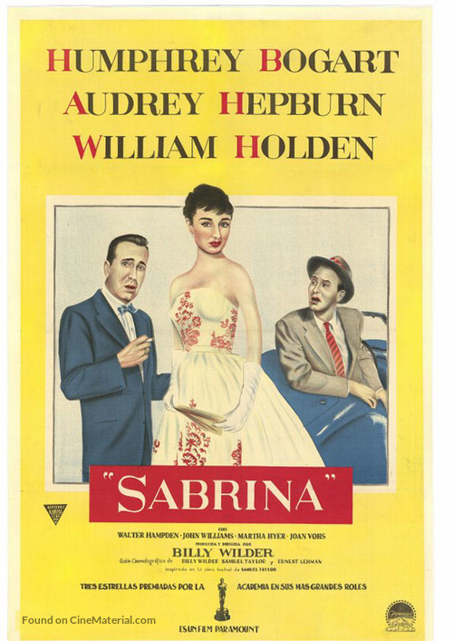 Sabrina - Spanish Movie Poster