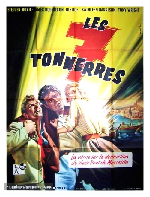 Seven Thunders - French Movie Poster