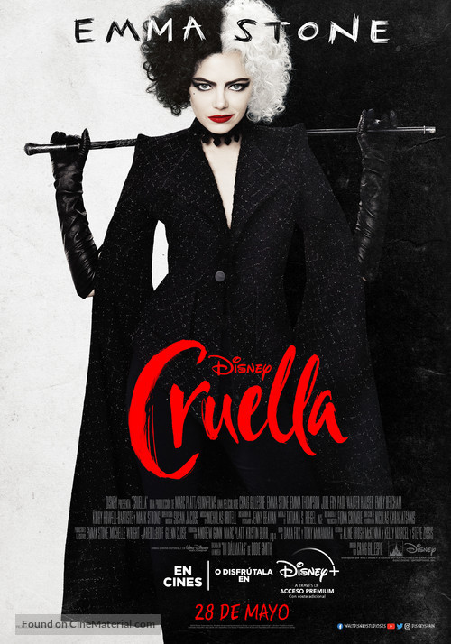 Cruella - Spanish Movie Poster