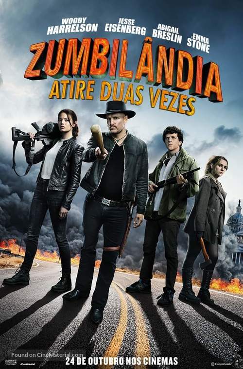 Zombieland: Double Tap - Brazilian Movie Poster