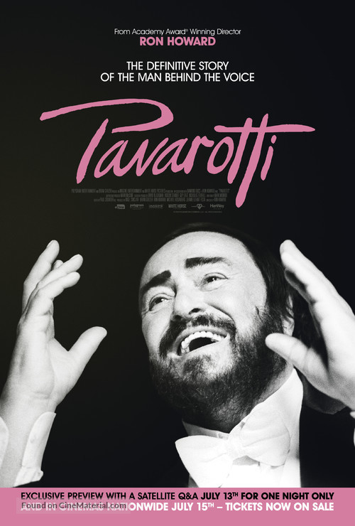 Pavarotti - British Movie Poster