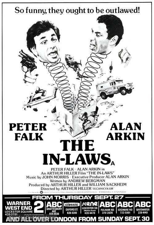 The In-Laws - British poster