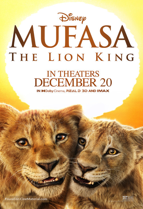 Mufasa: The Lion King - Movie Poster