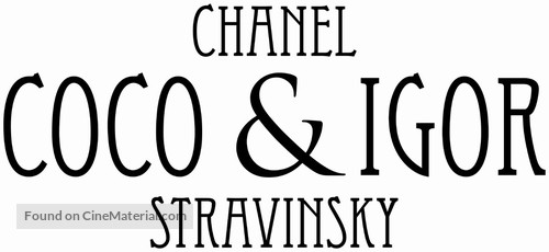Coco Chanel &amp; Igor Stravinsky - French Logo