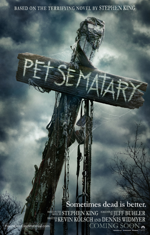 Pet Sematary - British Movie Poster