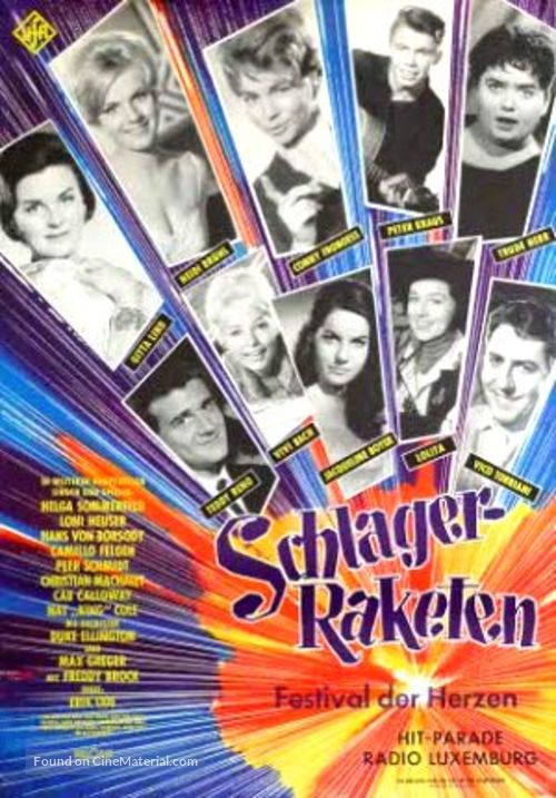 Schlager-Raketen - German Movie Poster