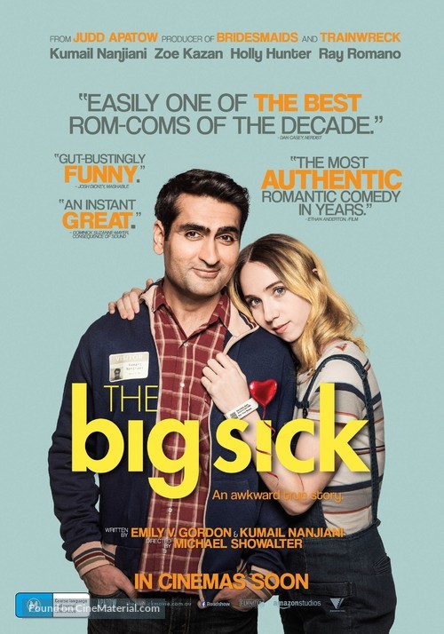 The Big Sick - Australian Movie Poster