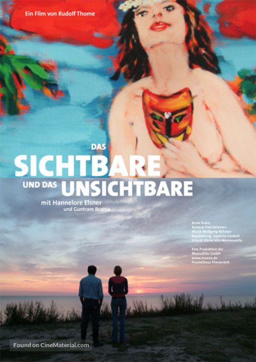 Das Sichtbare und das Unsichtbare - German Movie Poster