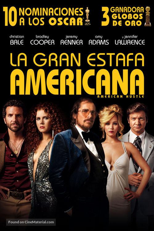 American Hustle - Spanish Movie Cover