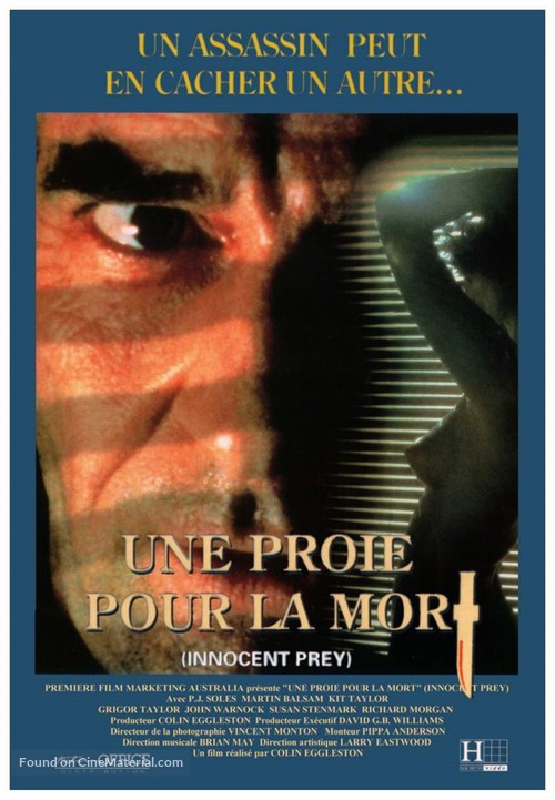 Innocent Prey - French VHS movie cover