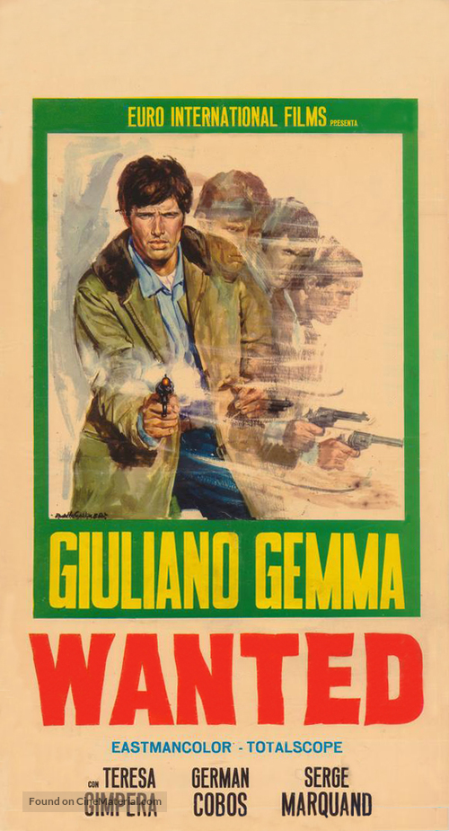 Wanted - Italian Movie Poster