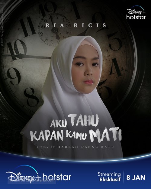 Aku Tahu Kapan Kamu Mati - Indonesian Movie Poster