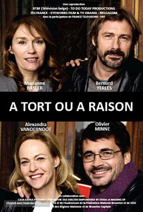 &quot;A tort ou &agrave; raison&quot; - Belgian Movie Poster