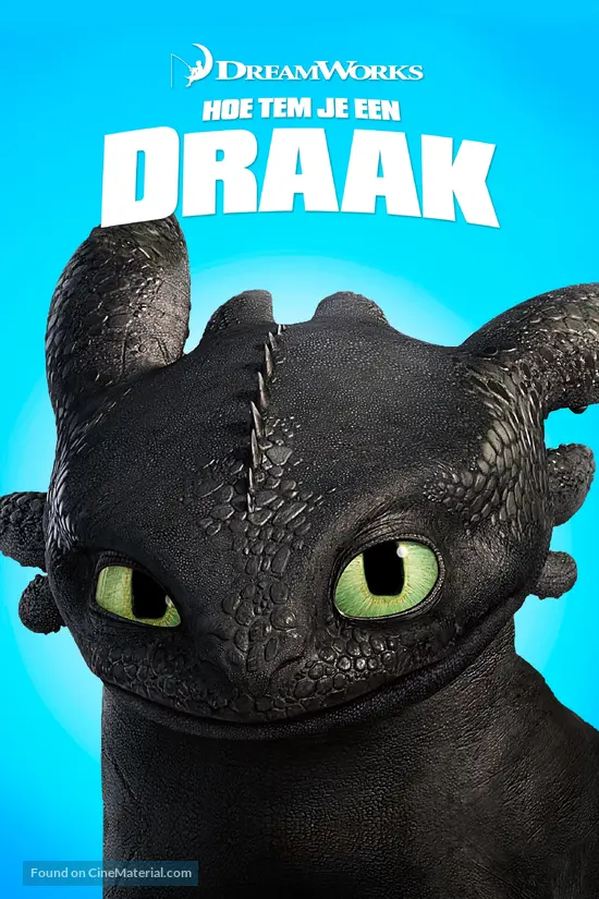 How to Train Your Dragon - Dutch Movie Cover