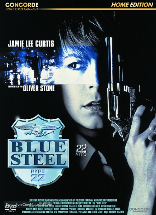 Blue Steel - German DVD movie cover