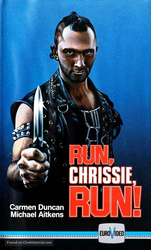 Run Chrissie Run - German VHS movie cover