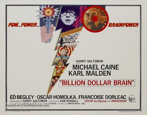 Billion Dollar Brain - Movie Poster