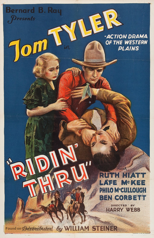 Ridin&#039; Thru - Movie Poster