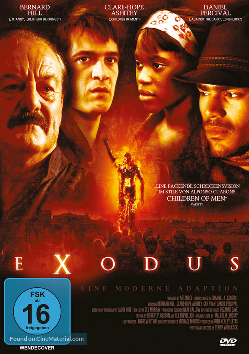 Exodus - German DVD movie cover