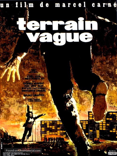 Terrain vague - French Movie Poster