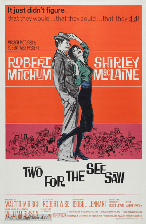Two for the Seesaw - Movie Poster