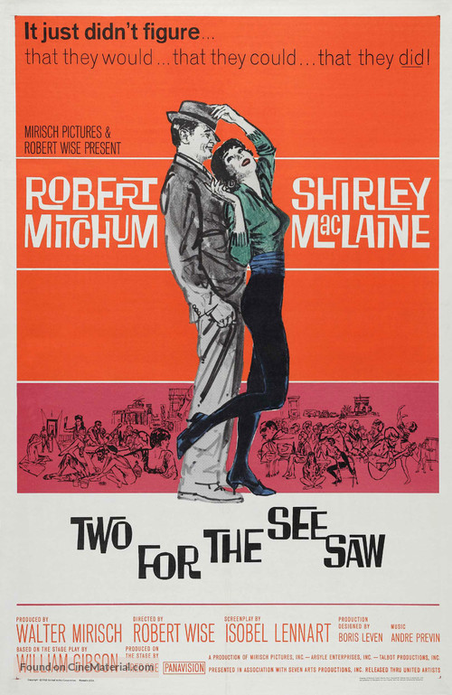 Two for the Seesaw - Movie Poster