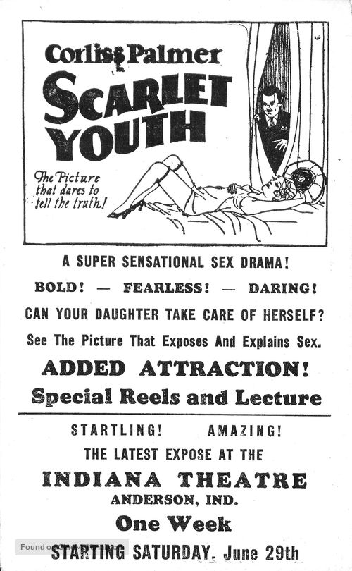 Scarlet Youth - Movie Poster