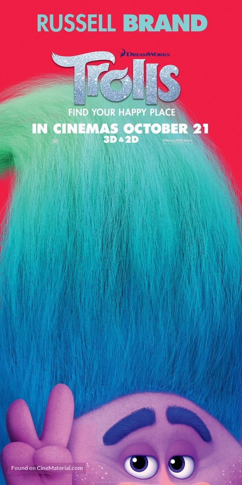 Trolls - British Movie Poster