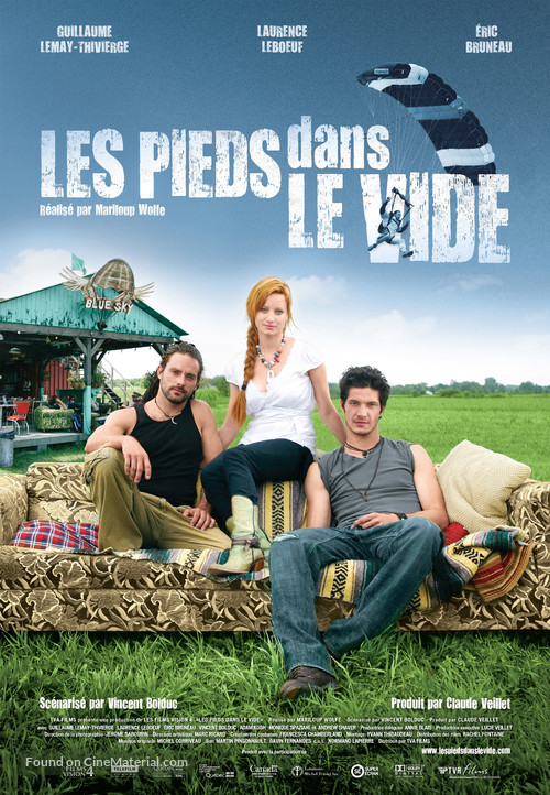 Les pieds dans le vide - Canadian Movie Poster