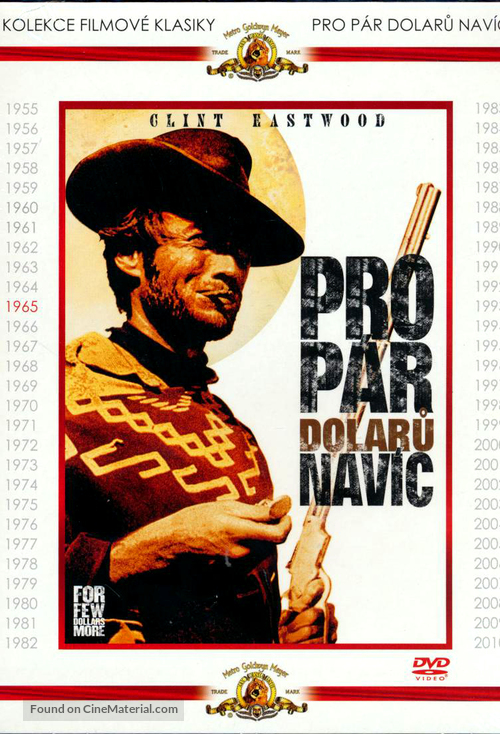Per qualche dollaro in pi&ugrave; - Czech DVD movie cover