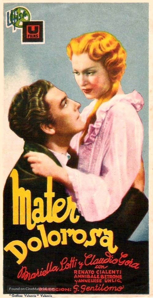 Mater dolorosa - Spanish Movie Poster