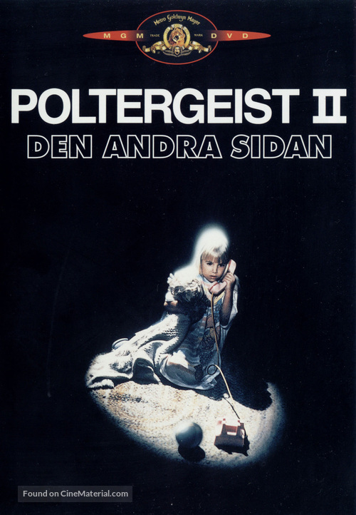 Poltergeist II: The Other Side - Swedish DVD movie cover