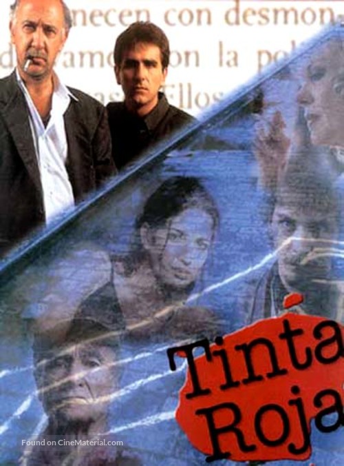 Tinta roja - Spanish Movie Poster