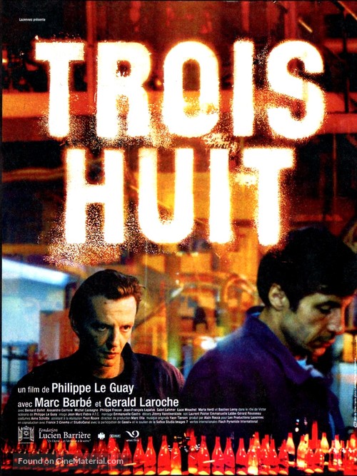 Trois huit - French Movie Poster