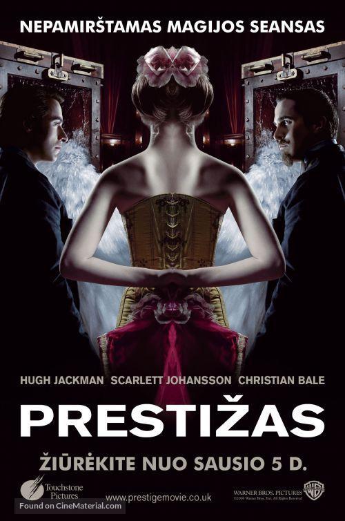 The Prestige - Lithuanian Movie Poster