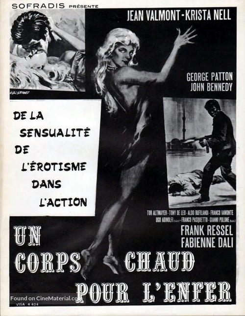 Un corpo caldo per l&#039;inferno - French Movie Poster