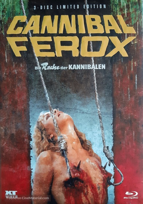 Cannibal ferox - Austrian Blu-Ray movie cover