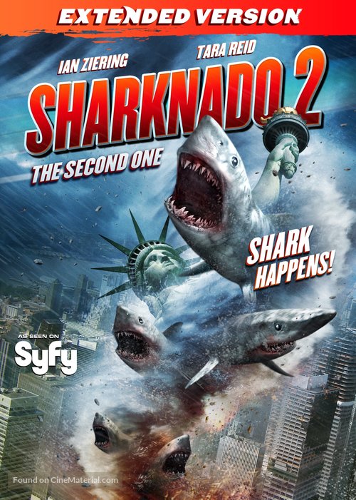 Sharknado 2: The Second One - DVD movie cover