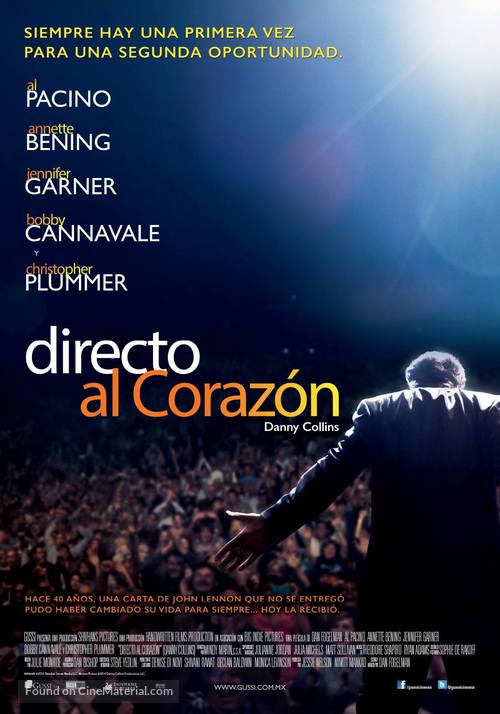 Danny Collins - Mexican Movie Poster