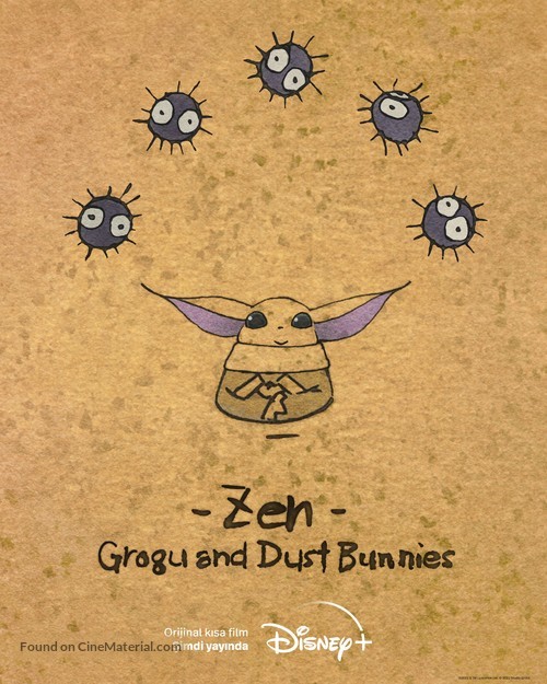 Zen - Grogu and Dust Bunnies - Turkish Movie Poster