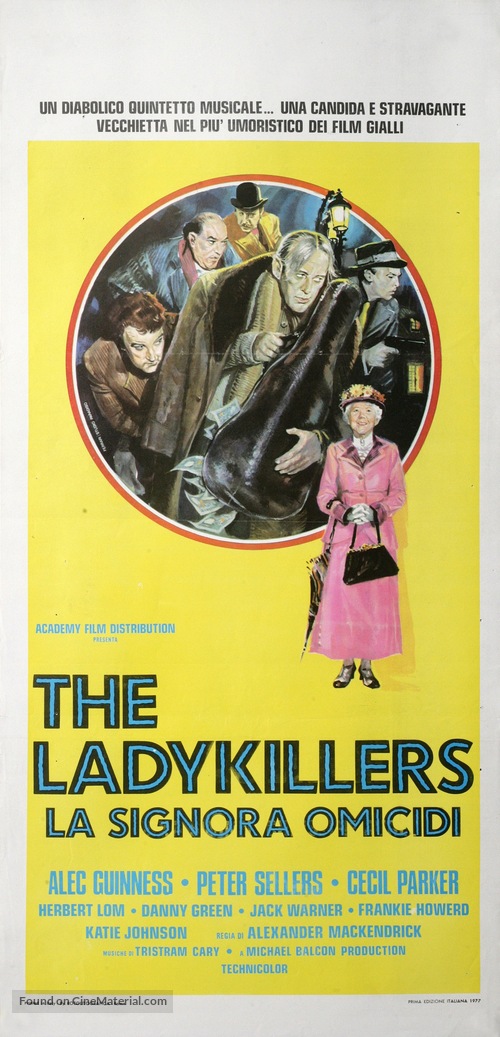 The Ladykillers - Italian Movie Poster