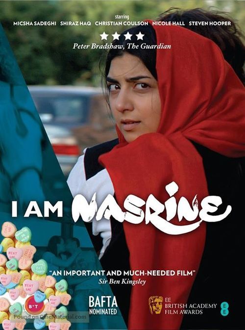 I Am Nasrine - British Movie Poster